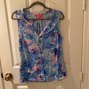 EUC Lilly Pulitzer Essie Tank